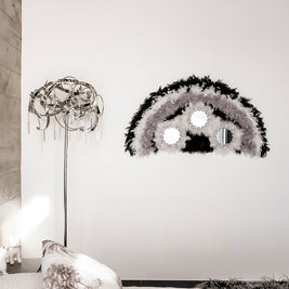 TRILOGIE DE PLUMES ET DE SATIN